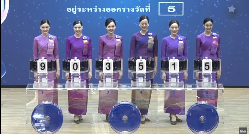 หวยออกงวด 2 ม.ค.2569 มีพนักงานจากการบินไทยเป็นผู้ช่วยหมุนการออกรางวัล