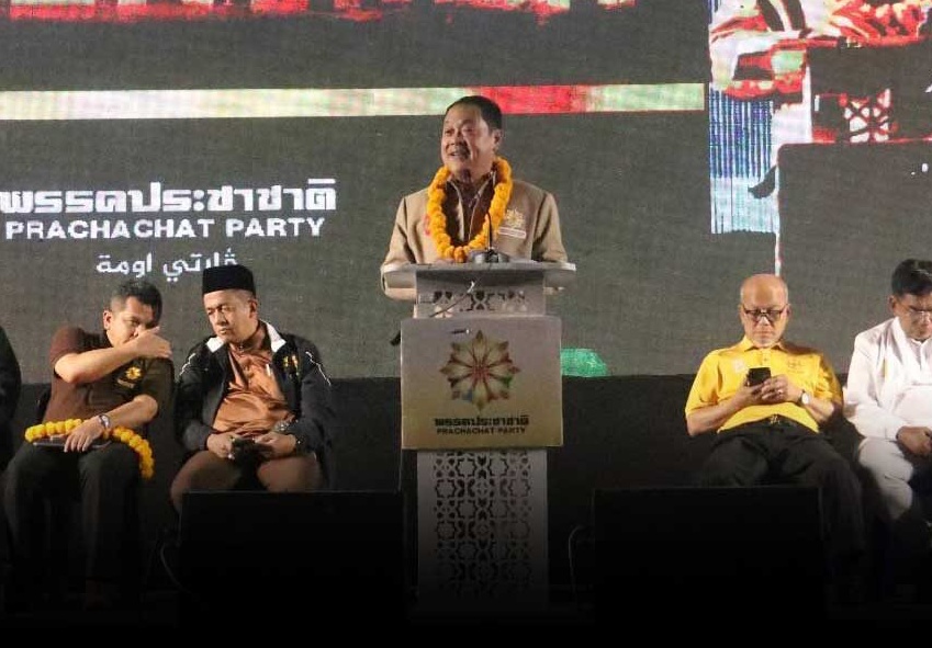 ทวี-วันนอร์ ปราศรัย รามัน ขอเลือกเพื่อความเป็นธรรม เอาผู้ต้องหาคดีมั่นคงกลับสู้คดี