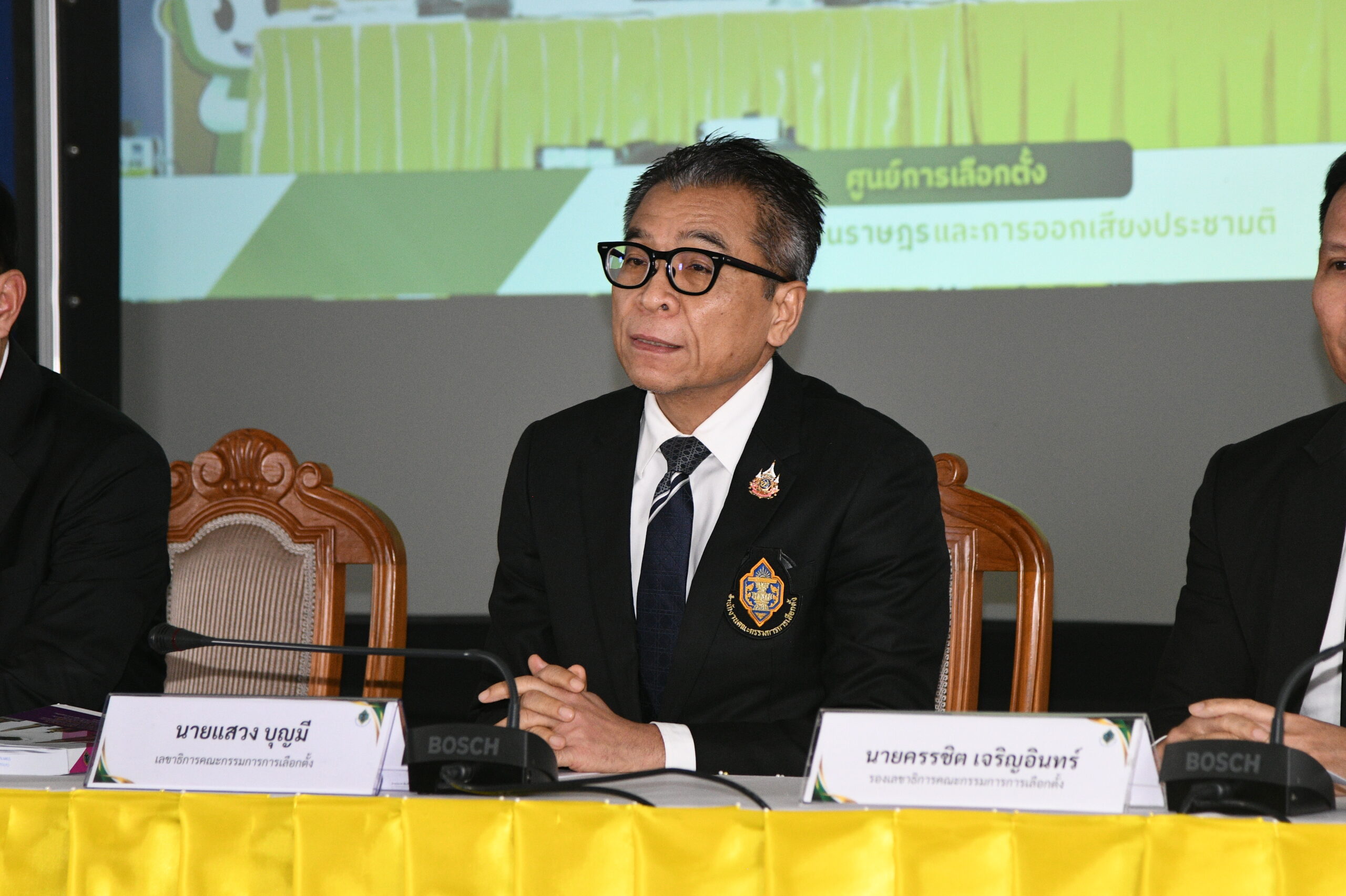 แสวง ยันการเลือกตั้ง ลับ-ปลอดภัย บาร์โค้ดไม่ทำให้กระบวนการเสียหาย