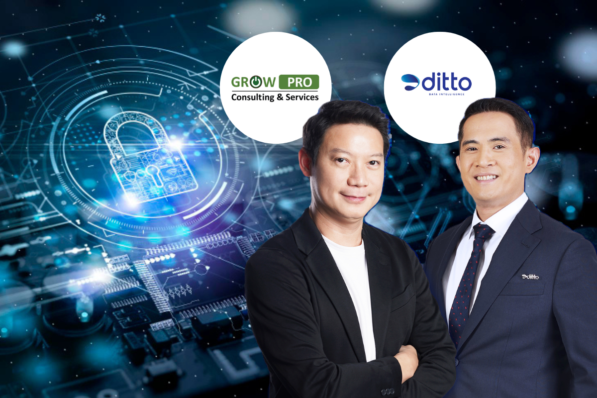 DITTO เข้าถือหุ้น Growpro 35% ชี้ รัฐบาลใหม่ “ดาต้า-ความปลอดภัย” มาแน่