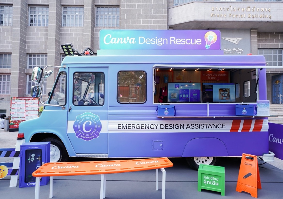 “หน่วย Canva กู้ภัยดีไซน์ฉุกเฉิน” ออกปฏิบัติการกลาง Bangkok Design Week ตั้งแต่วันนี้