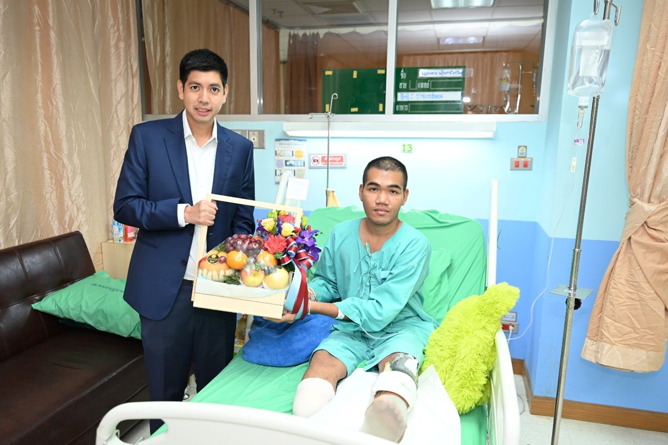 ‘GULF’ มอบเงิน 7 ล้านบาท เยียวยาทหารบาดเจ็บจากภารกิจชายแดน เตรียมหนุนกองทุน 100 ล้านต่อเนื่อง