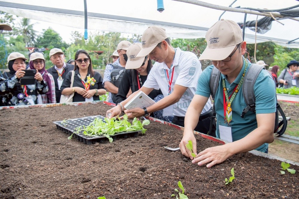 เครือซีพี – มูลนิธิซีพี ต้อนรับ SEAMEO SEPS แลกเปลี่ยนองค์ความรู้เศรษฐกิจพอเพียงที่สงขลา
