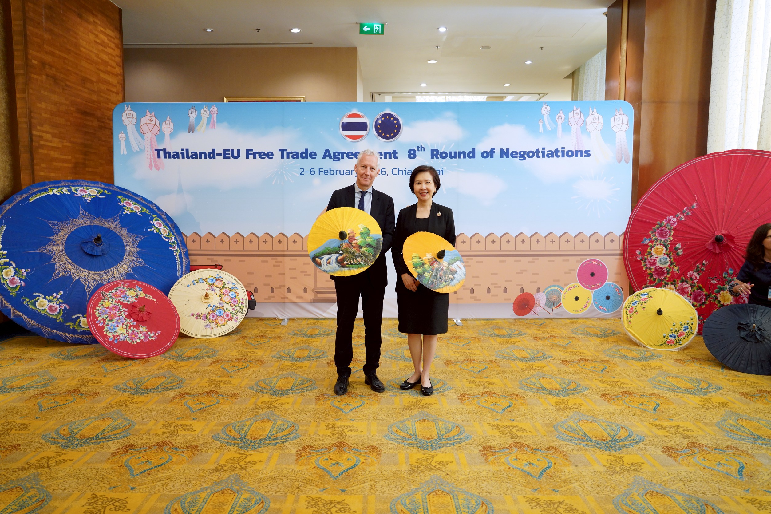 ไทยเดินหน้าเจรจา FTA ไทย-EU รอบที่ 8 คืบหน้าขึ้น สรุปเพิ่ม 3 ข้อบท