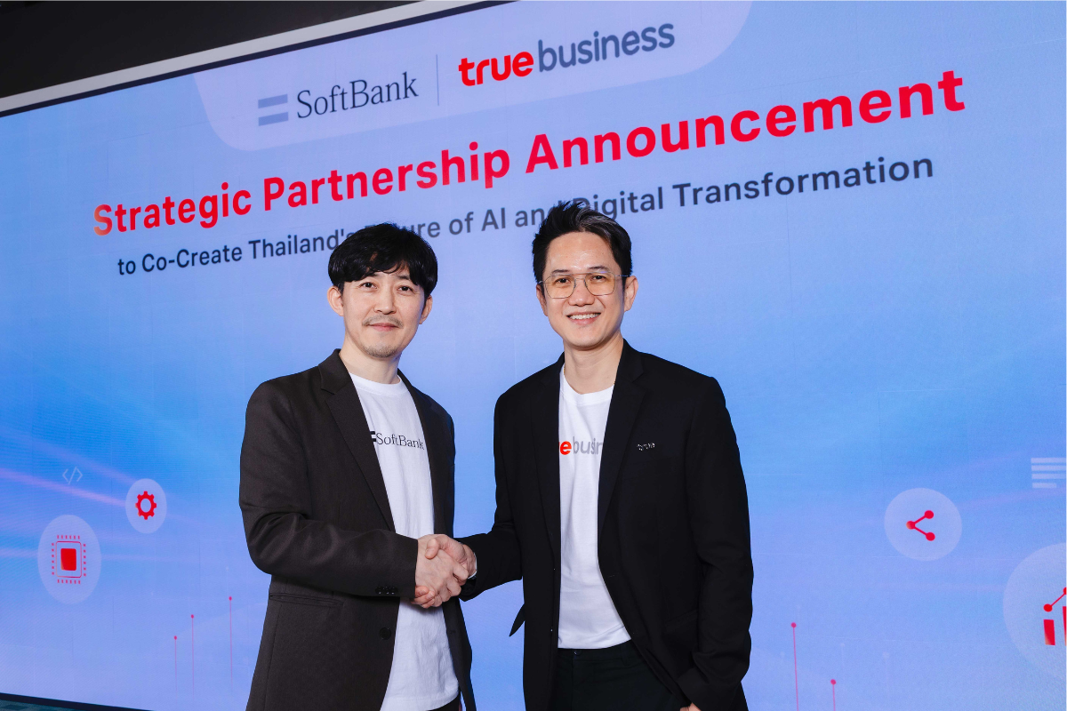 “ทรูบิสิเนส-ซอฟต์แบงก์” จับมือสร้างนวัตกรรมเทค หนุนระบบนิเวศ AI ไทย