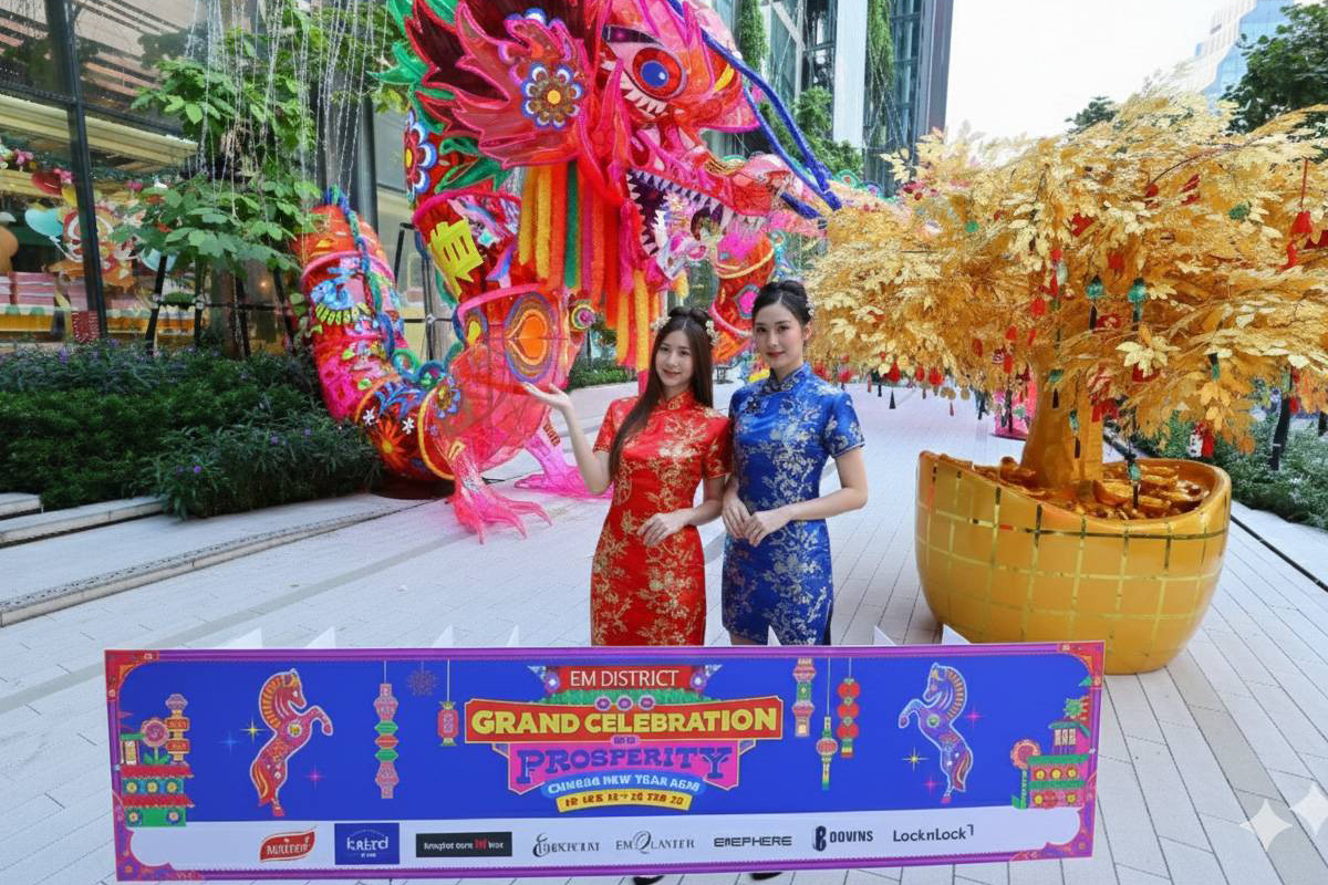 “เอ็ม ดิสทริค”ทุ่ม300ล้านบาท-ปักหมุดแลนด์มาร์คตรุษจีนระดับโลก