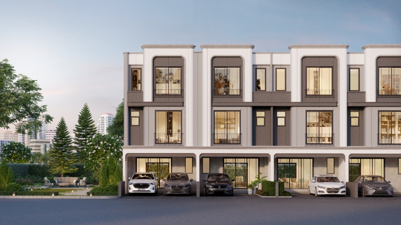 โกลดีน่า สาทร ราคาเริ่มเพียง 5.99 บนทำเลสาทร ทาวน์โฮม 3 ชั้น ฟังก์ชันครบ