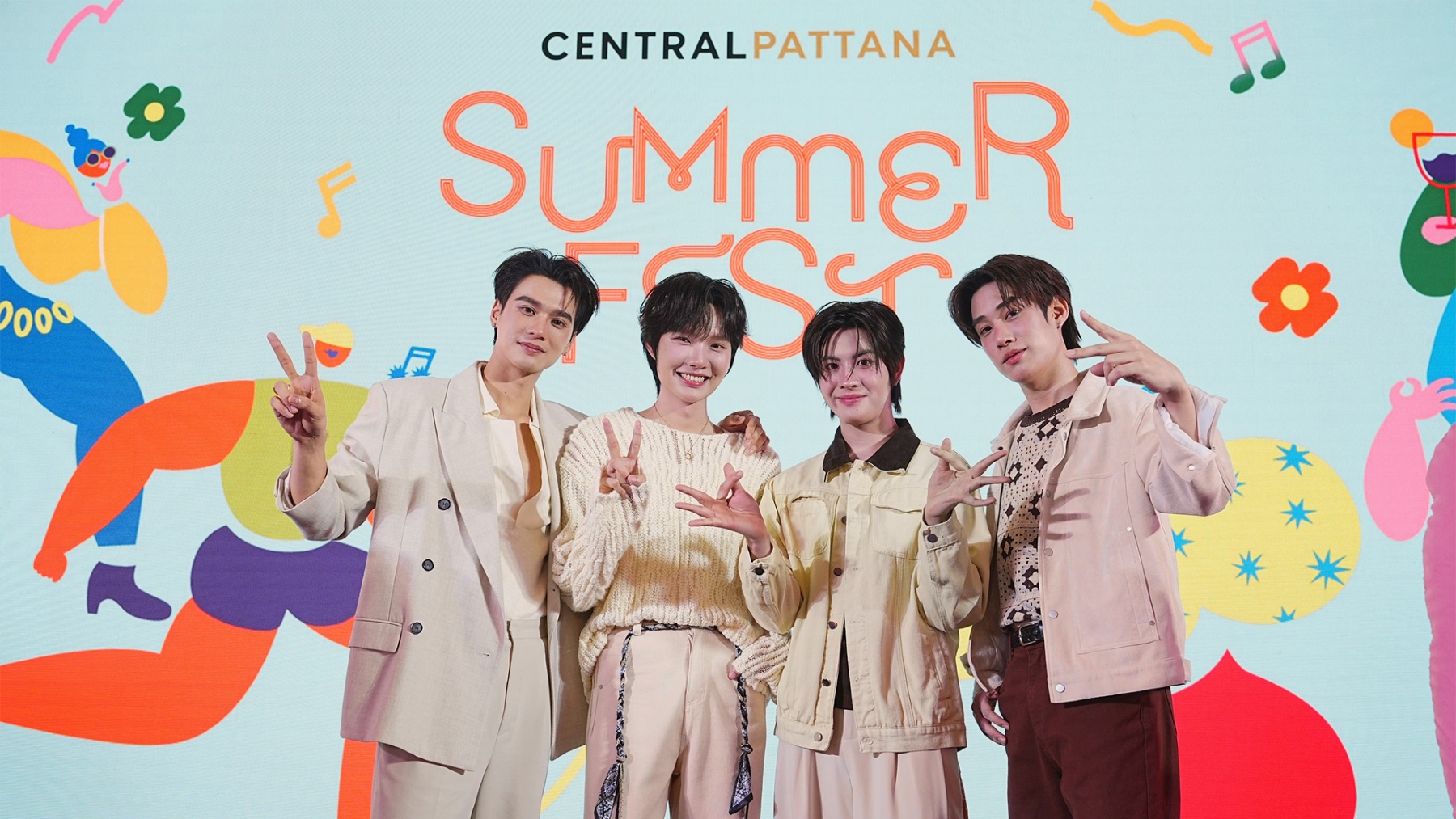เซ็นทรัลพัฒนา ดึง‘เก่ง-น้ำปิง-เติ้ล-เฟิร์สวัน’ เปิด “Summer Fest 2026”