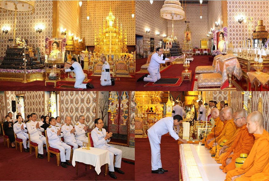 กลุ่มบริษัท ช.การช่าง ร่วมเป็นเจ้าภาพบำเพ็ญกุศล-วางพวงมาลาถวายสักการะ พระพันปีหลวง