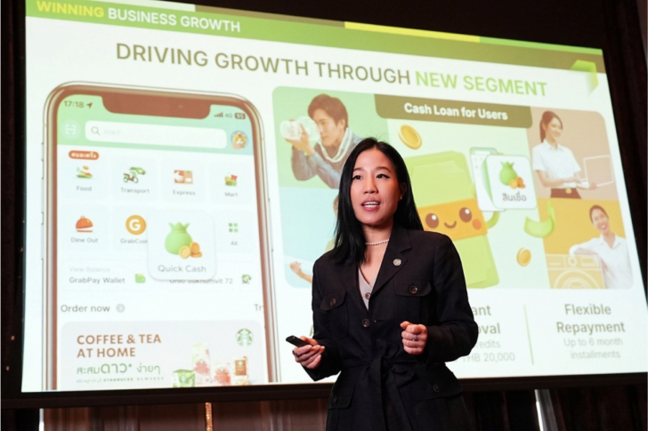 .Grab เปิดตัวสินเชื่อบุคคลทั่วไป “Grab Quick Cash” วงเงินสูงสุด 20,000 บาท.