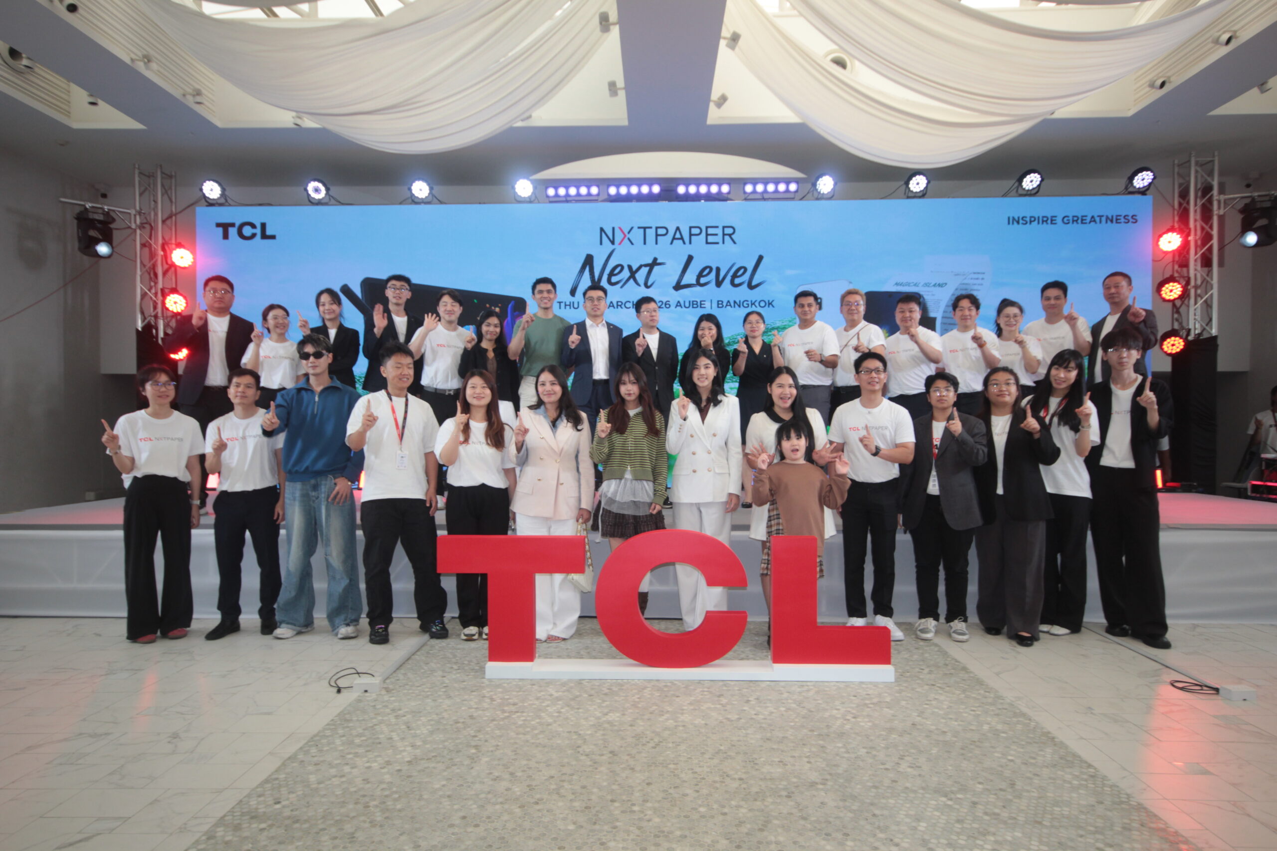 TCL เปิดตัวสมาร์ทโฟนและแท็บเล็ตรุ่นใหม่ ชูเทคโนโลยี NXTPAPER