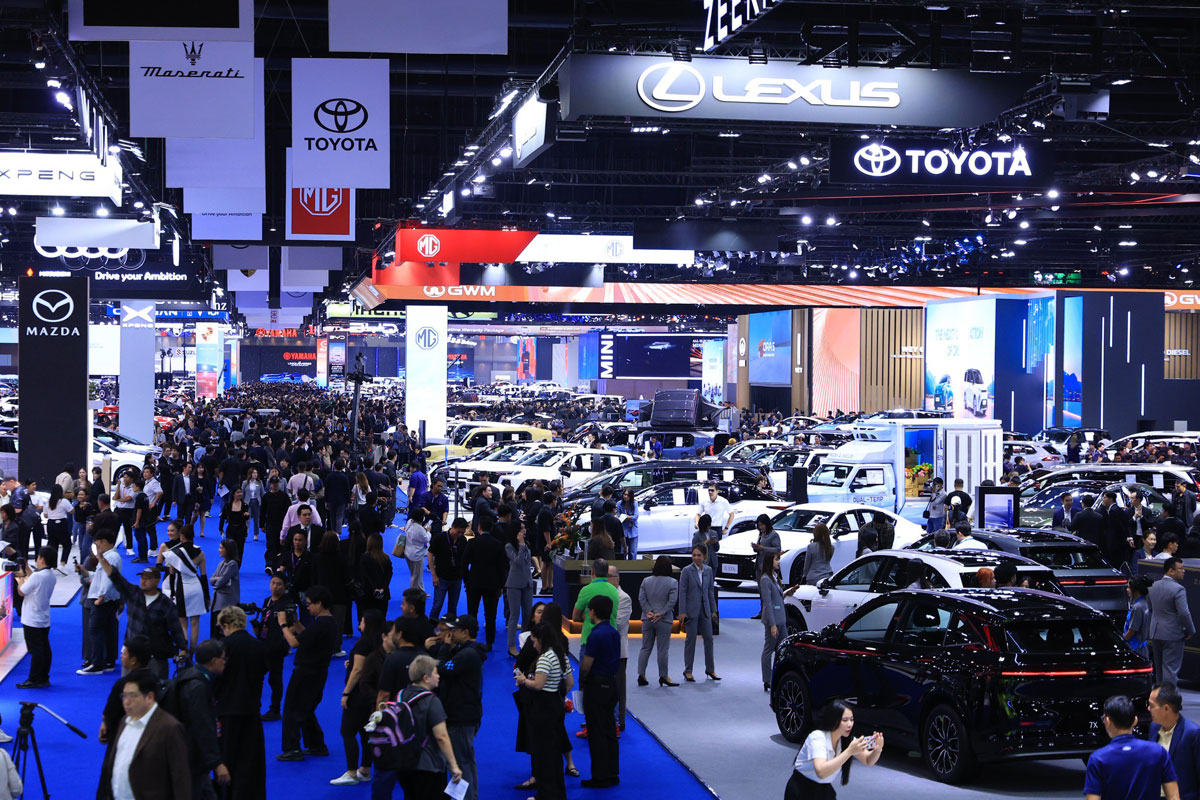 ลุ้นมอเตอร์โชว์แตะ 8 หมื่นคัน น้ำมันแพงแห่จองไฮบริด-อีวี