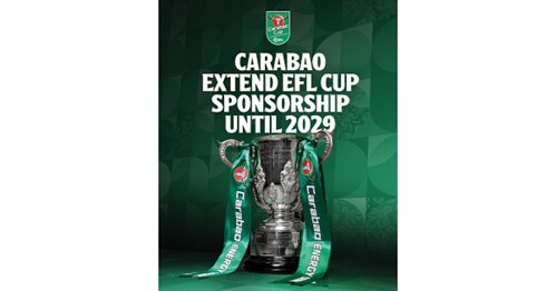 Carabao Cup ต่อสัญญาถึงปี 2029 เปิดตัว Carabao Lager ทุกสนามในอังกฤษ