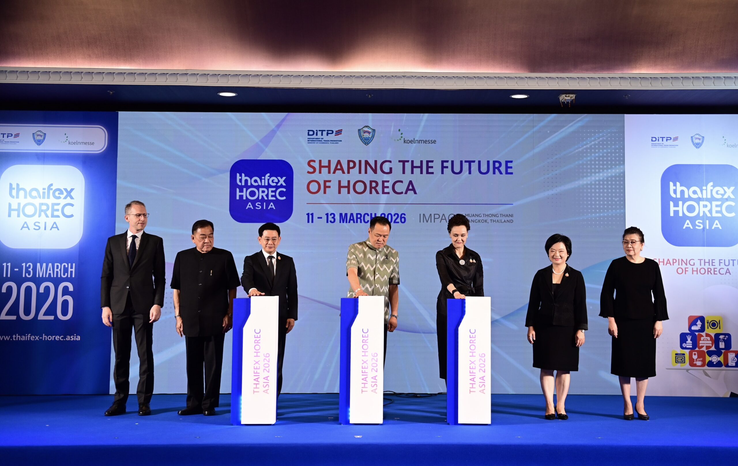 อนุทินเปิด THAIFEX – HOREC ASIA 2026 หนุนไทยฮับ HoReCa ในเอเชีย
