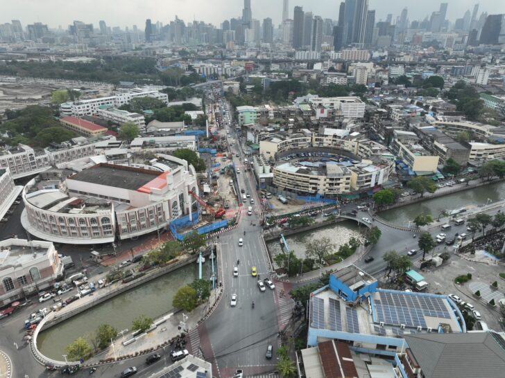 .รฟม.อัพเดตแผนสร้างรถไฟฟ้า 'สีส้มตะวันตก' เริ่มเบี่ยงจราจร 2 สะพาน เริ่ม 16 มี.ค.นี้.