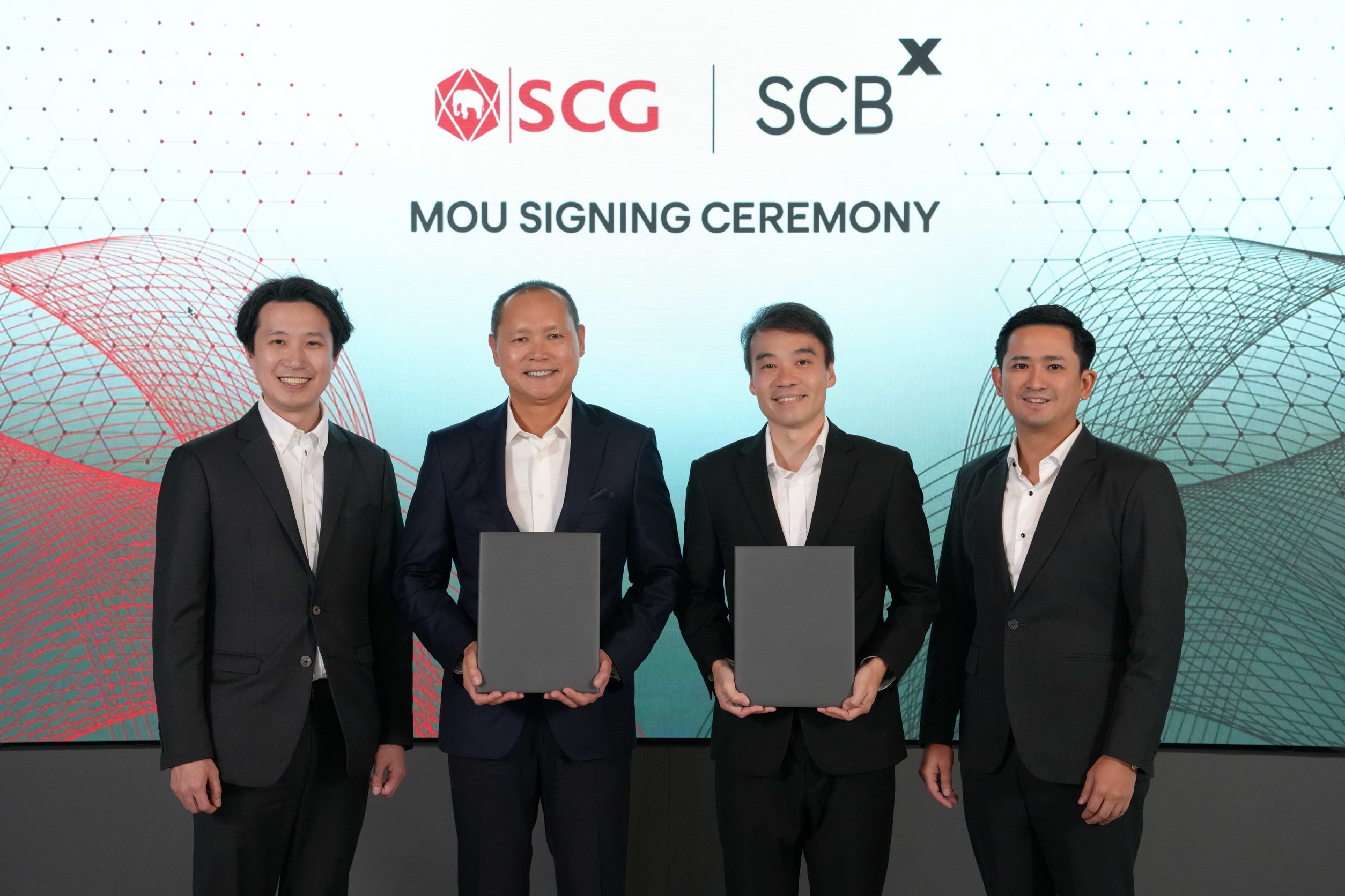 SCBX ผนึก SCG เซ็น MOU ด้านเอไอ-ทรัพย์สินทางปัญญา ยกระดับขีดความสามารถการแข่งขัน