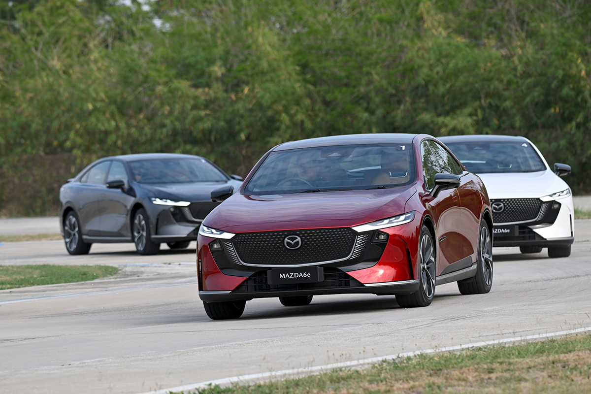 MAZDA 6e สวย เนี้ยบ อีวี ที่ไม่ทิ้ง DNA ตัวเอง