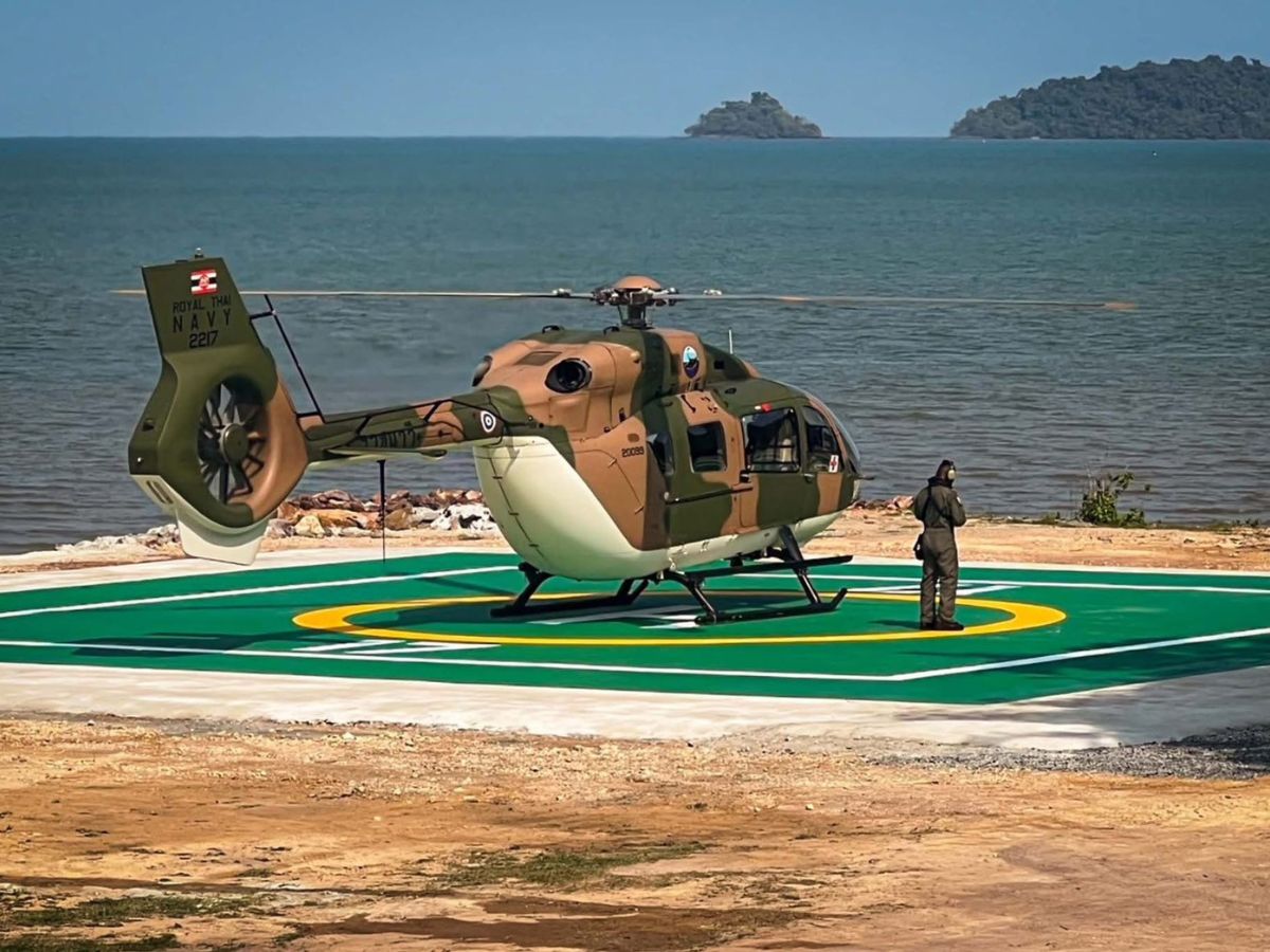 เกาะช้างเปิดลานจอดเฮลิคอปเตอร์  ยกระดับบริการแพทย์ฉุกเฉินน้ำ-บก-อากาศ