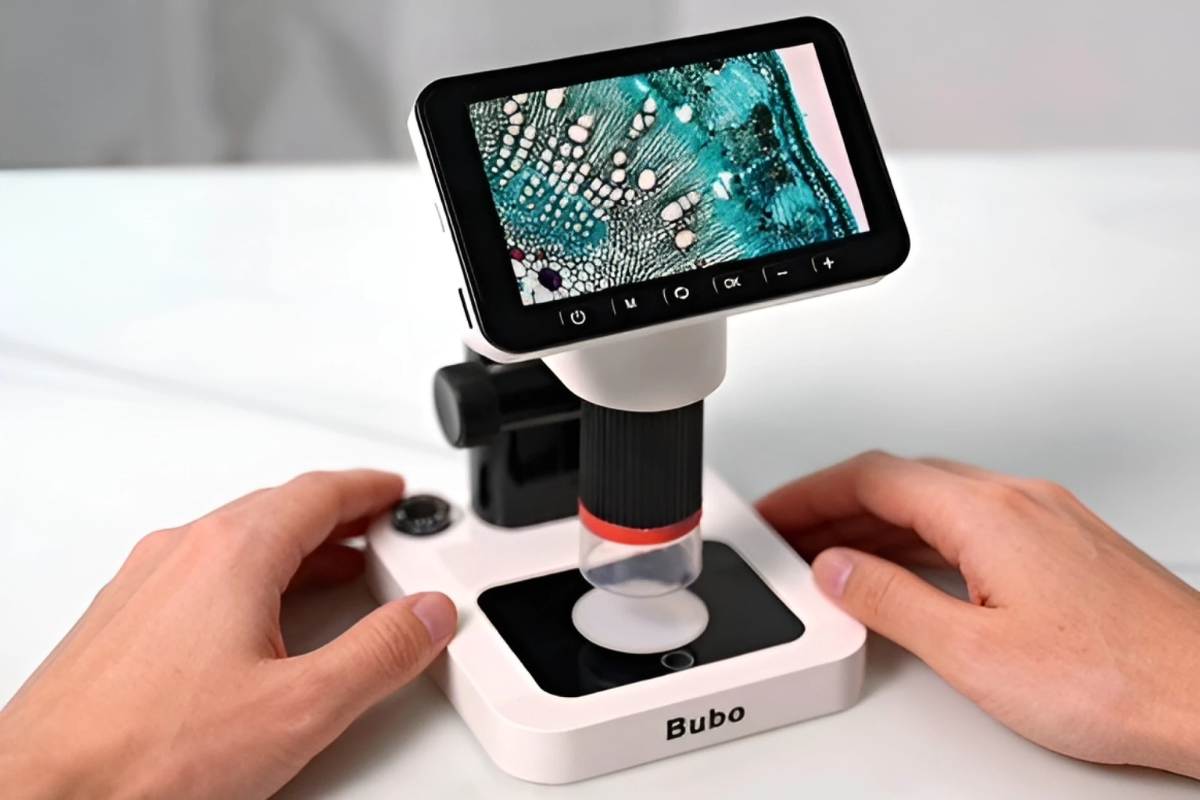 ถูกใจสายเนิร์ด “กล้องจุลทรรศน์รุ่นพกพา” เคลมซูม 1,800x FullHD ชาร์จ USB-C