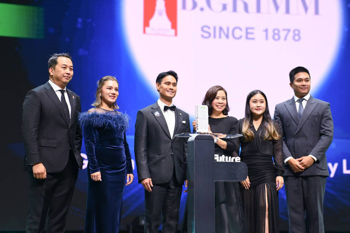 บี.กริม เพาเวอร์ คว้า 3 รางวัลใหญ่จาก Future Trends Awards 2026