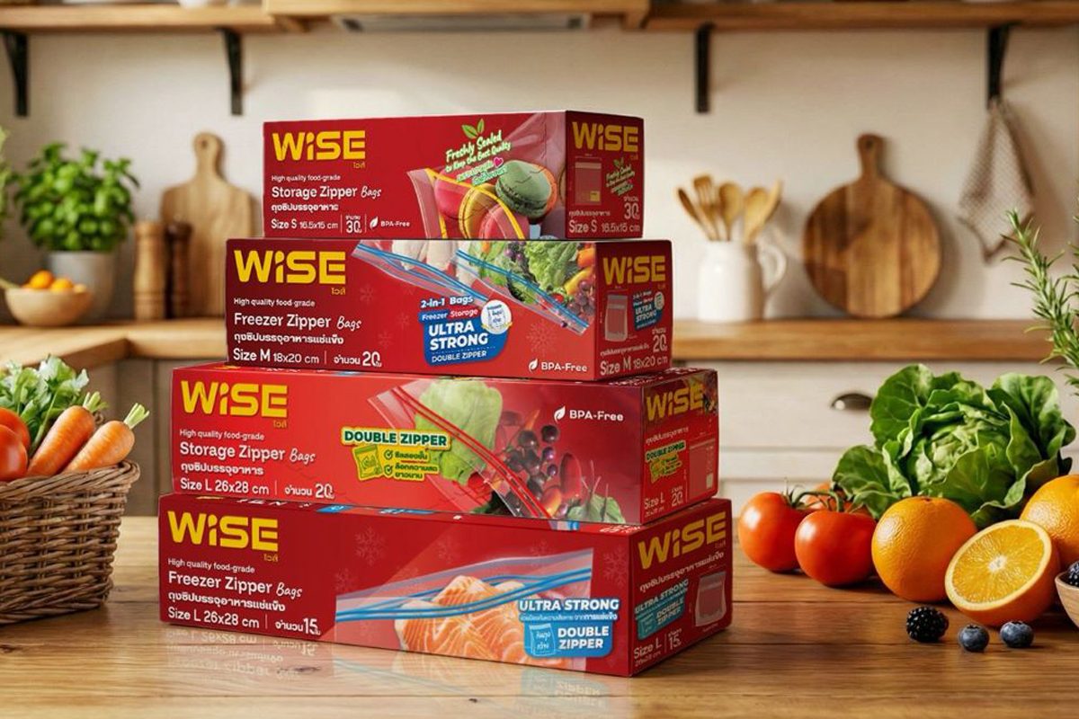 เปิดยุทธศาสตร์ NEP ปั้นแบรนด์ไทย ‘WISE Zipper Bags’ ตีตลาดโลก