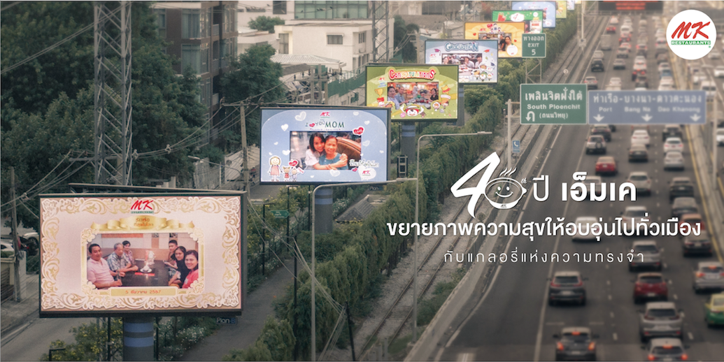 04 MK 40 ปี กรอบรูป MK Billboard