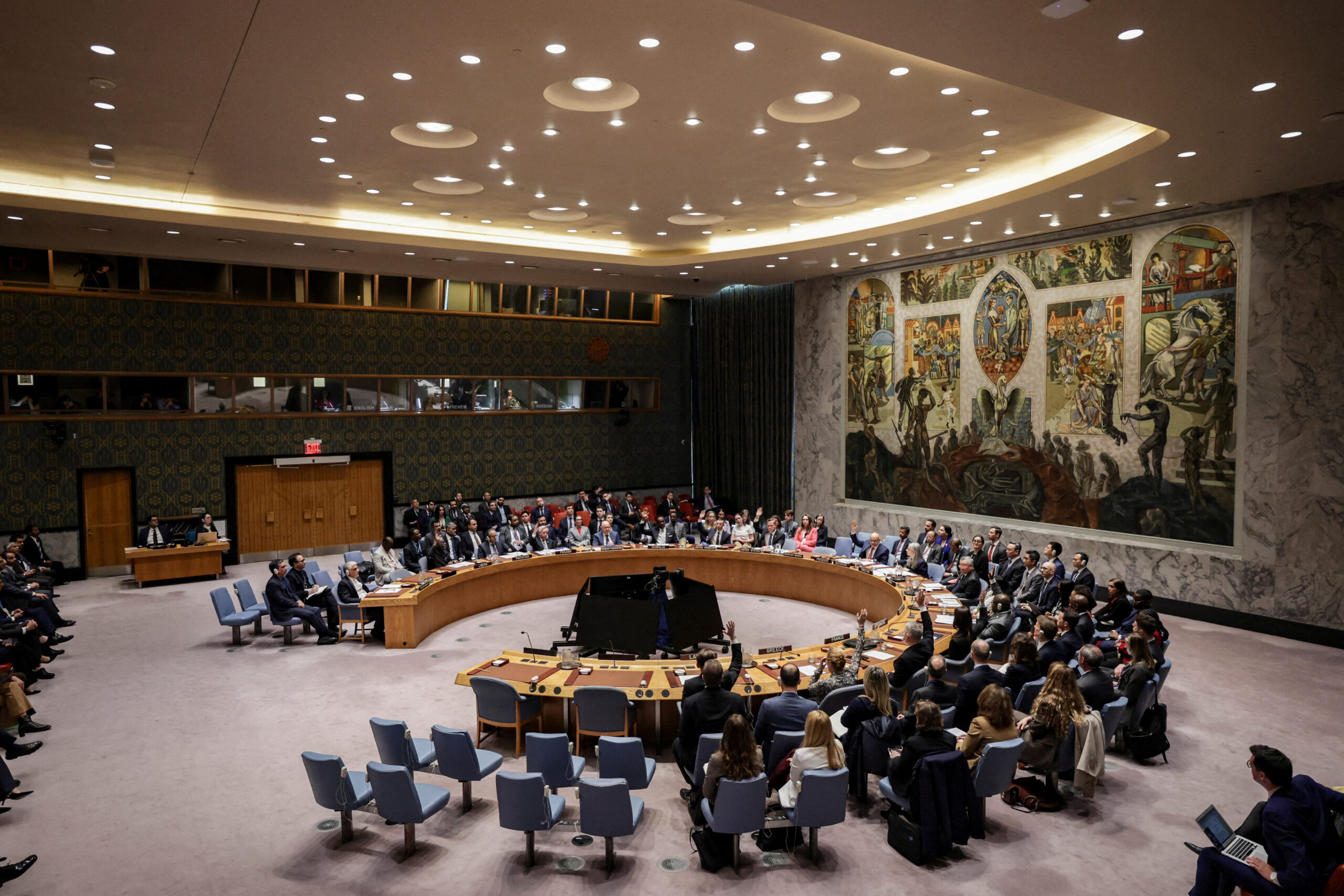 รัสเซีย-จีน วีโต้มติ UNSC ที่มุ่งเปิดช่องแคบฮอร์มุซอีกครั้ง