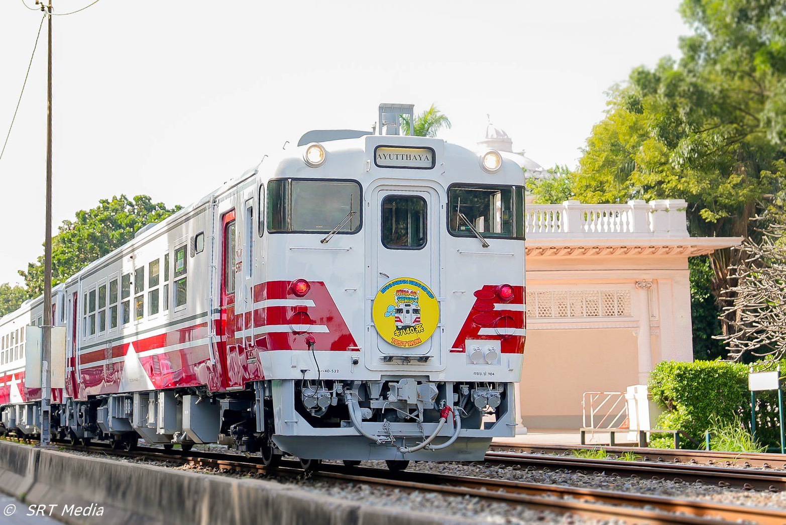 KIHA40/48 รถไฟดีเซลรางน้องใหม่ ดอนเมือง-อยุธยา ค่าตั๋ว 30-50 บาท