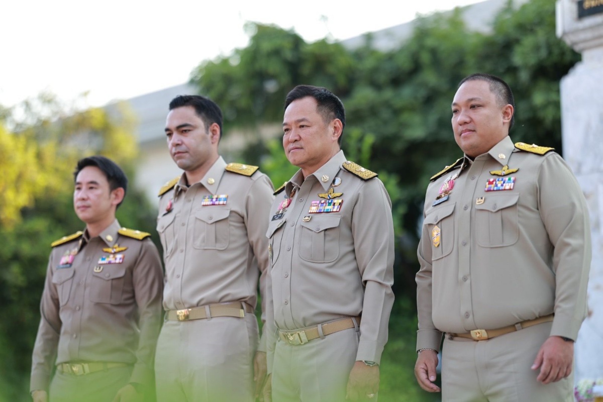 อนุทิน แบ่งงาน 3 รมช.มหาดไทย ‘พลพีร์’ ดูกรมที่ดิน ‘เจเศรษฐ์’ คุมโยธาฯ