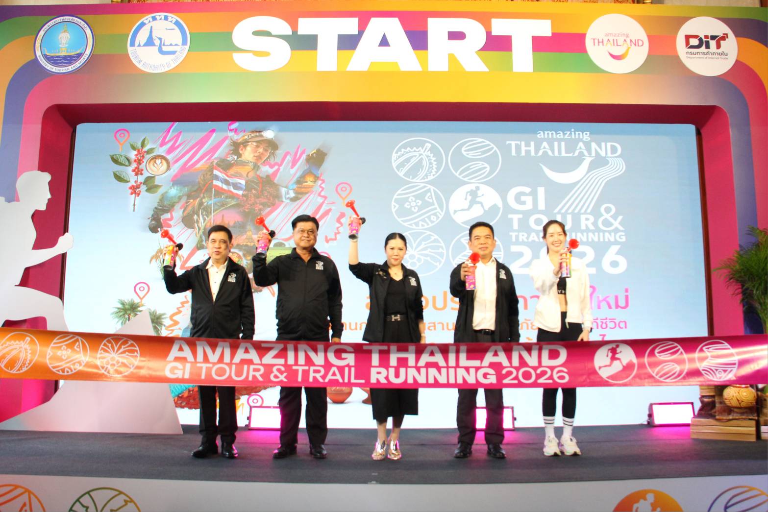 ททท. ปั้น ‘Sports Tourism’ ผนึกสินค้า GI บุก 5 สนามเทรล คาดเงินสะพัด 250 ล้าน