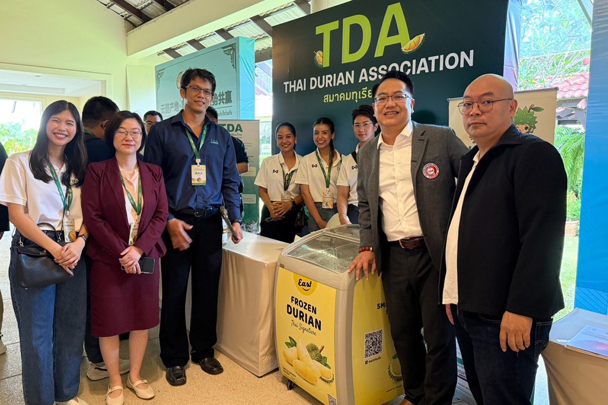 ทุเรียนไทยเนื้อหอม จีนรุกเกมใหญ่ ดึงพ่อค้าซื้อเพิ่ม รับผลผลิตพุ่ง 1.06 ล้านตัน