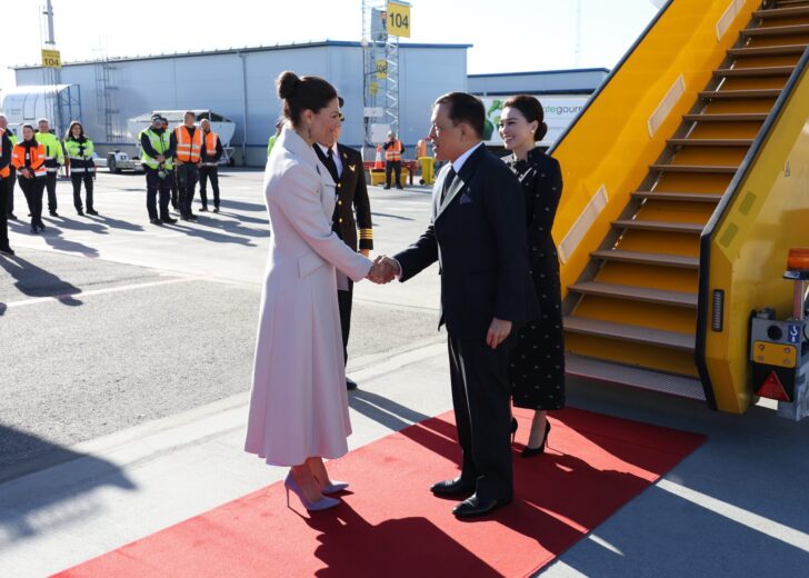 ในหลวง-พระราชินี เสด็จฯ เยือนสวีเดน อย่างเป็นทางการ ‘เจ้าหญิงวิกตอเรีย’ ถวายการต้อนรับ