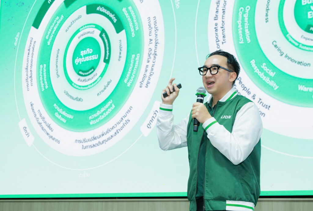 นายประเสริฐ สุรัตนเมธากุล กรรมการผู้จัดการ บริษัท ไลอ้อน (ประเทศไทย) จำกัด
