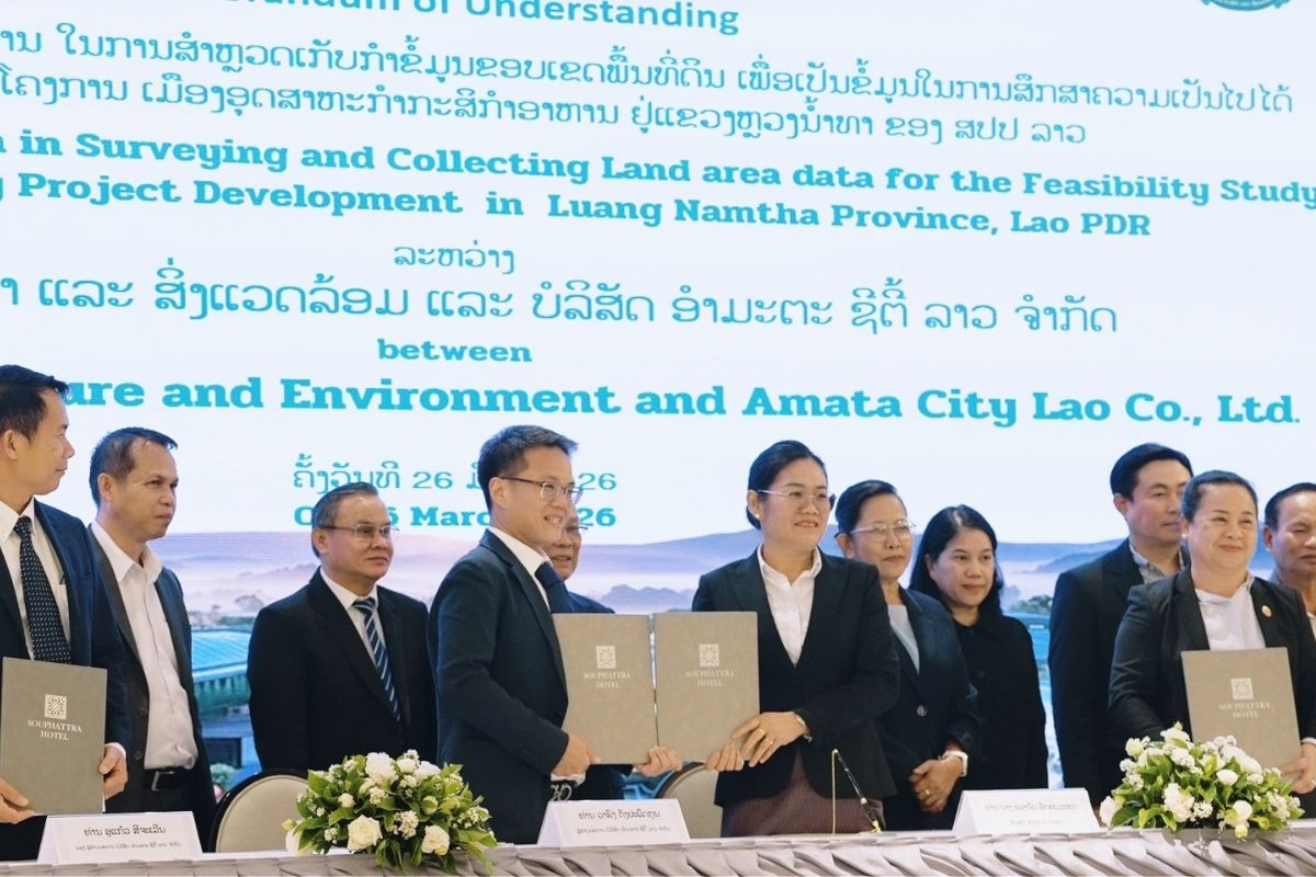 อมตะ-รัฐบาลลาว ปั้น ‘Food City’ เปิดเกมอุตสาหกรรมเกษตรเชื่อมจีน
