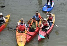 กทม.-มธ. พายเรือเปลี่ยนคลอง ชวนนักพายลุยแสนแสบวันสงกรานต์ เก็บขยะฟื้นฟูสายน้ำ