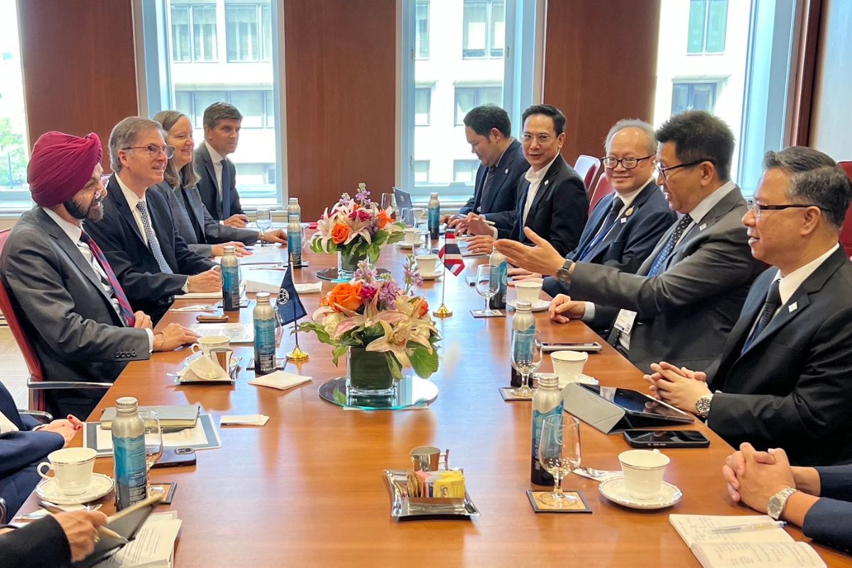 ‘เอกนิติ’ พบ IMF-WB เตรียมพร้อมไทยเจ้าภาพประชุมเดือน ต.ค.นี้