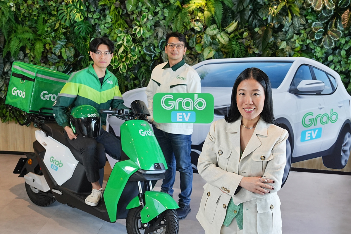 Grab เพิ่มทางเลือก “เช่า-ผ่อน” EV ช่วยคนขับลดต้นทุน-ฝ่าวิกฤตน้ำมันแพง