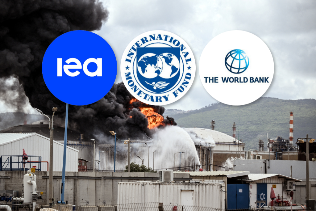 IEA IMF World Bank ผนึกตั้งวอร์รูม รับมือผลกระทบเศรษฐกิจ-พลังงาน