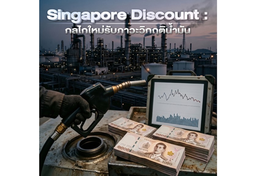 Singapore Discount : กลไกใหม่รับภาวะวิกฤติน้ำมัน