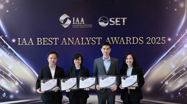หลักทรัพย์ ทีทีบี เวลธ์ คว้า 7 รางวัล จากเวที IAA Best Analyst Awards 2025