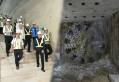 'สายสีม่วงใต้' คืบ 71.39% เจาะอุโมงค์ผ่านสถานีอนุสาวรีย์ประชาธิปไตยแล้ว