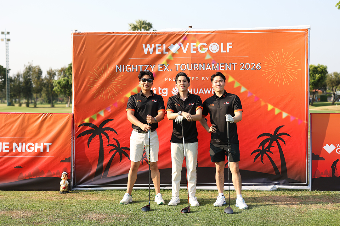 WELOVEGOLF ปลุกวงสวิงหวด Night Golf ใน “WELOVEGOLF NIGHZY EXE. 2026”