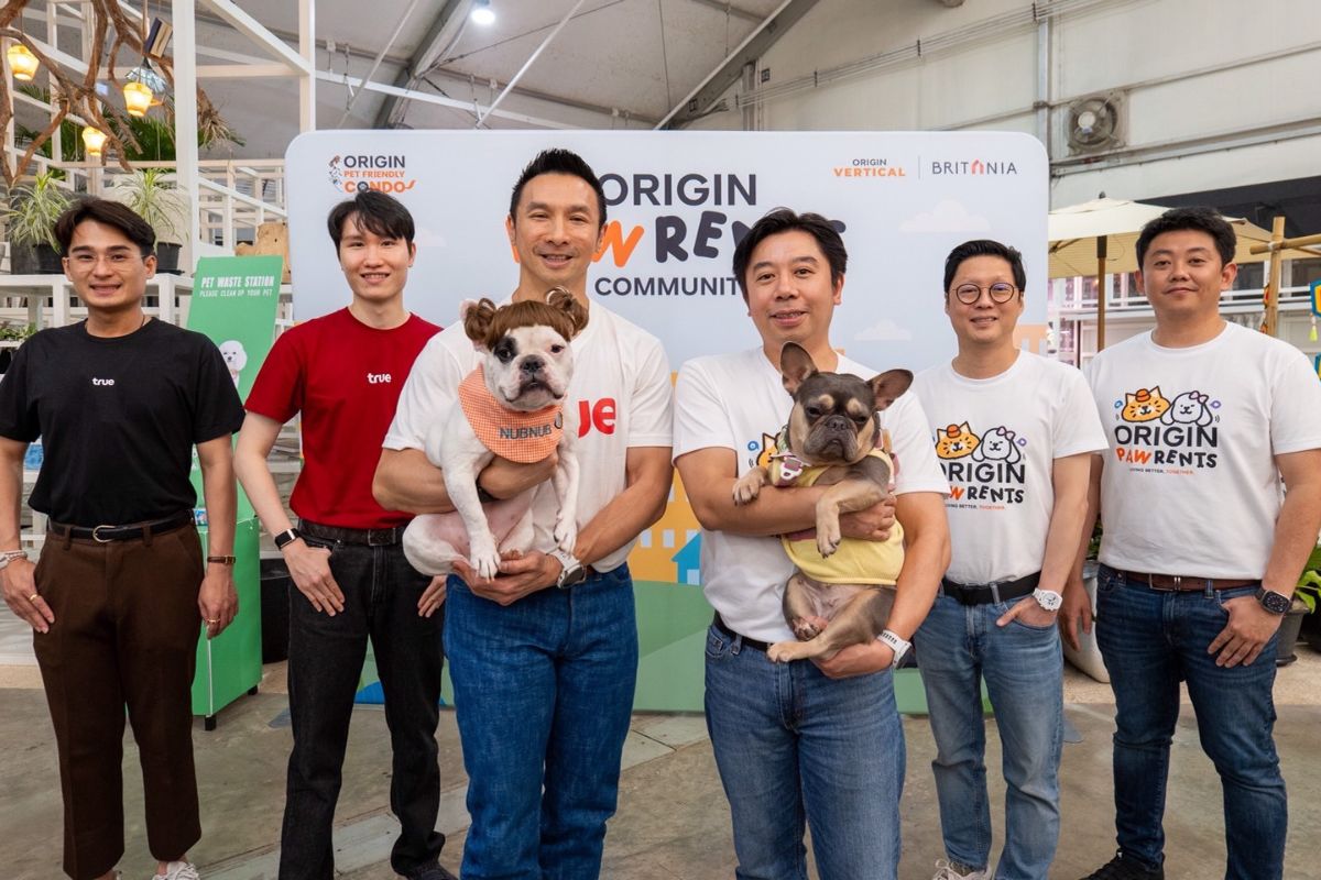 ORI ผนึก True ชู AI ดูแลสัตว์เลี้ยงเรียลไทม์ ย้ำผู้นำคอนโด Pet Friendly