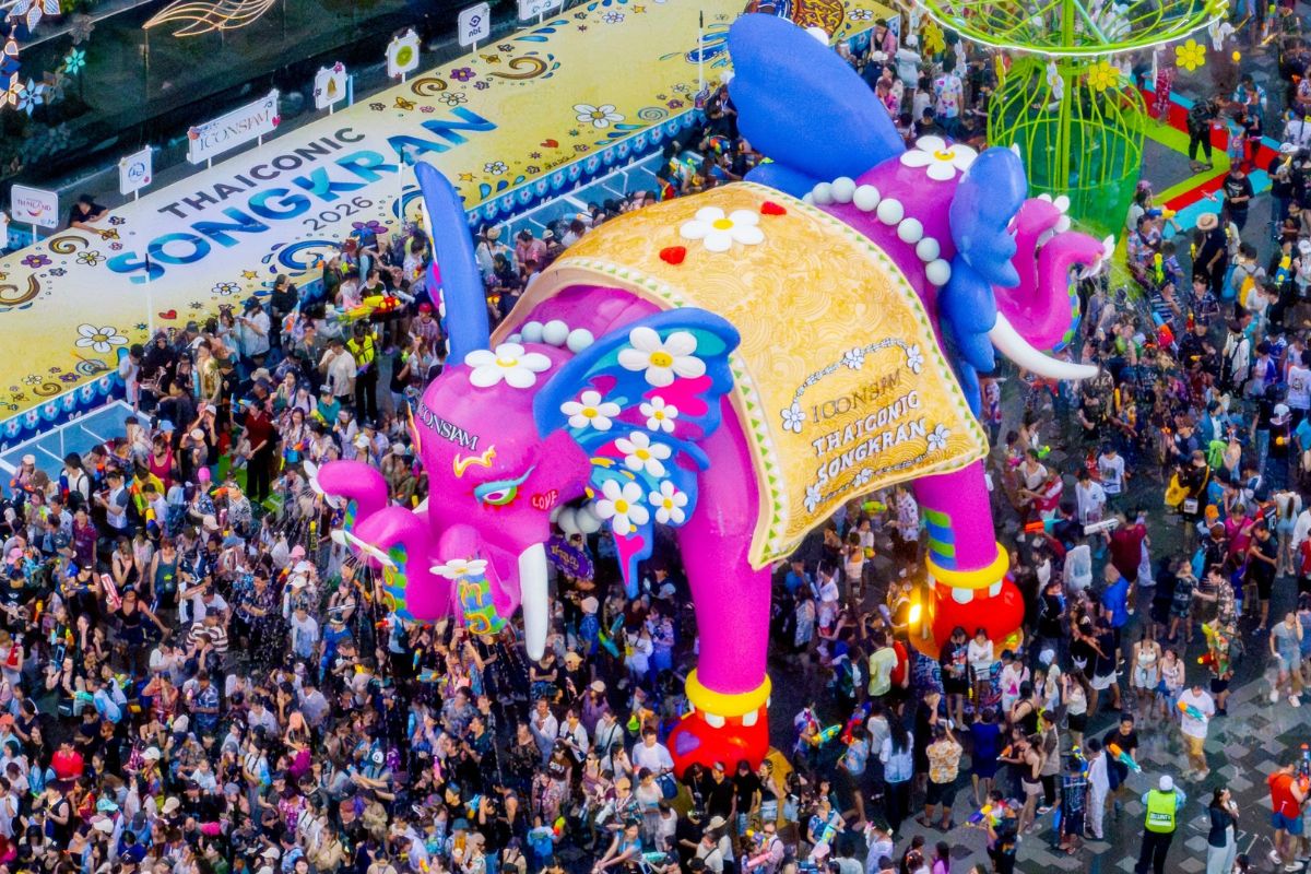 สงกรานต์ไอคอนสยามคึกคักสุด ๆ ยกระดับสู่เทศกาลระดับโลก