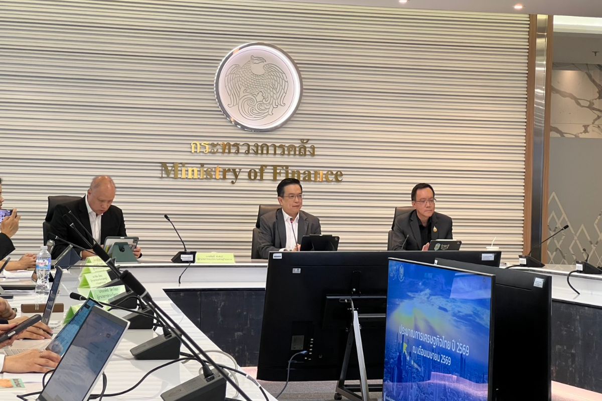 คลังหั่น GDP ปี 69 เหลือ 1.6% จากเดิม 2% เหตุพิษราคาน้ำมัน