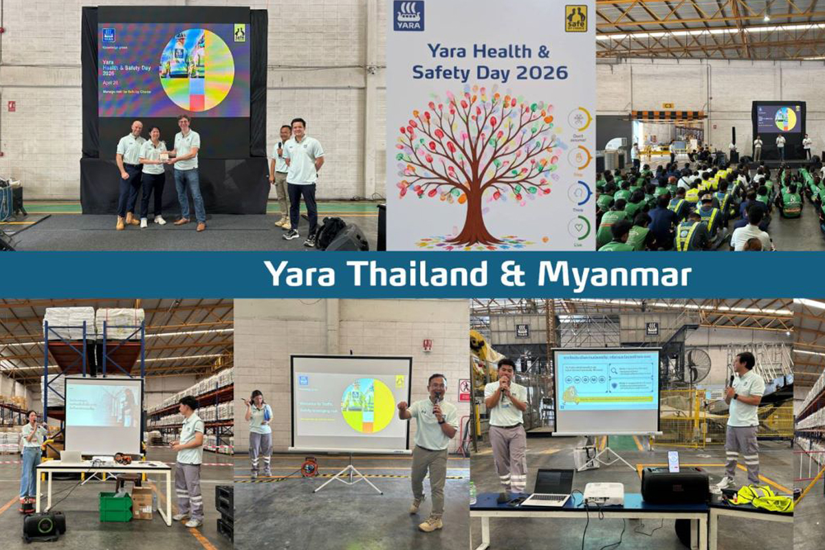 “ยารา”คว้า Global Safety Award ตอกย้ำมาตรฐานความปลอดภัย-สิ่งแวดล้อม