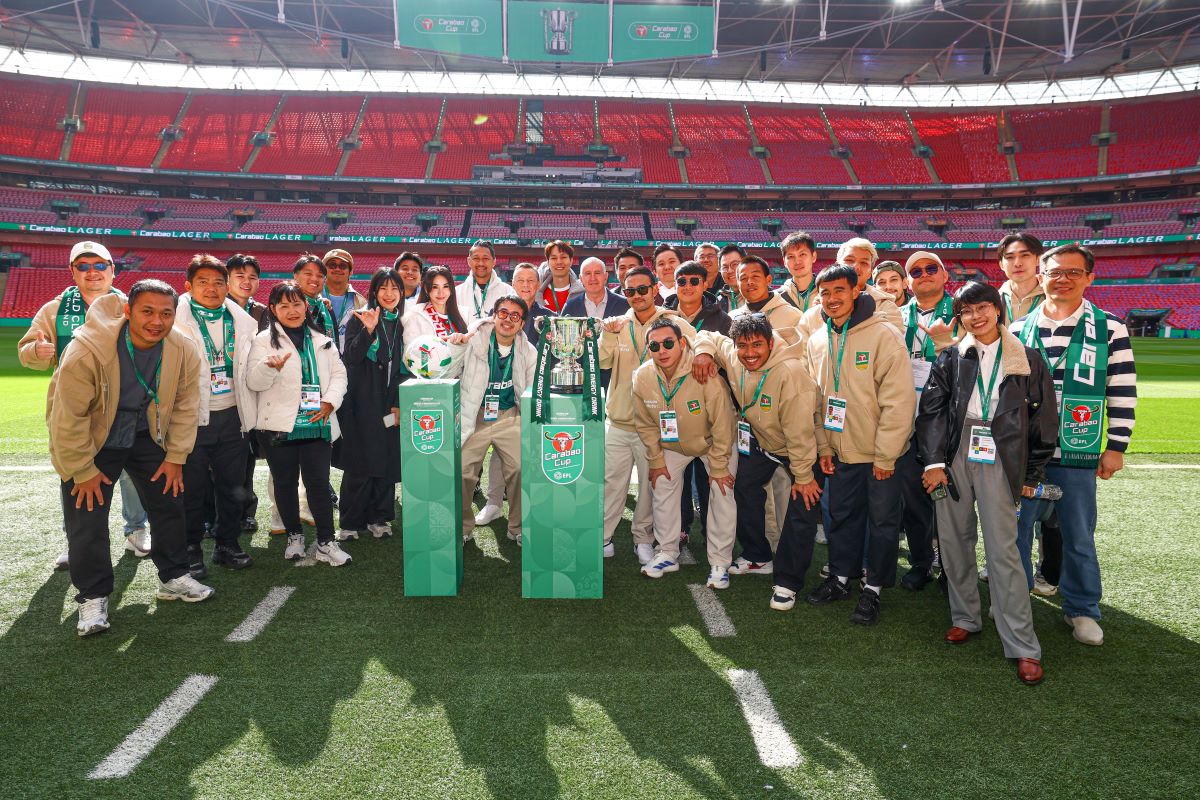 ตามรอย“คาราบาว” พาอินฟลูฯ สายฟุตบอลชมรอบชิง “Carabao Cup” ถึงอังกฤษ