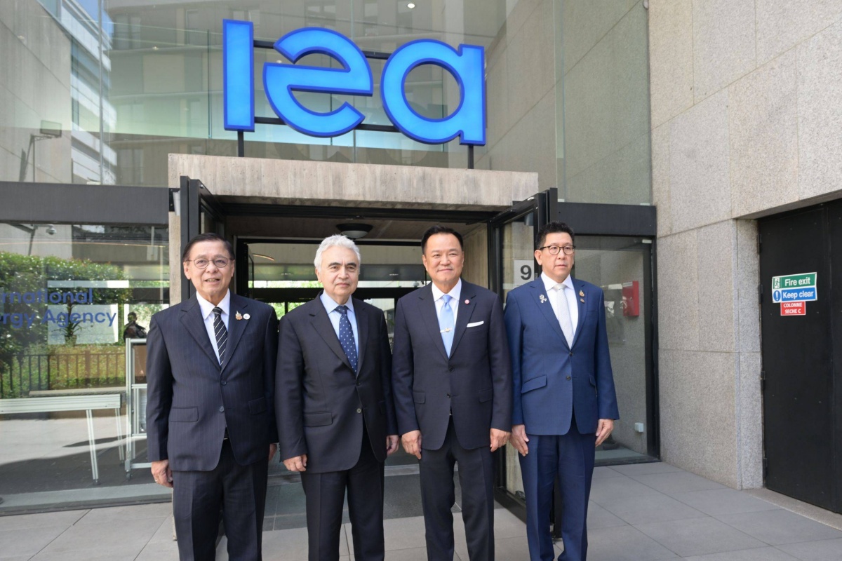‘อนุทิน’ ถก IEA ดันไทยสู่สมาชิก OECD ลุยความร่วมมือพลังงานโลก