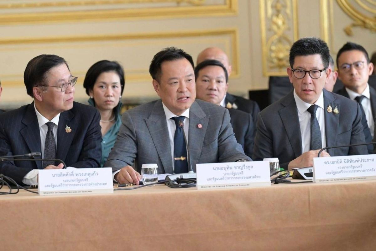 อนุทิน นำทีมไทยแลนด์ ประชุมมอบนโยบายทูตประจำภาคพื้นยุโรป ชู ‘การทูต 2.0’
