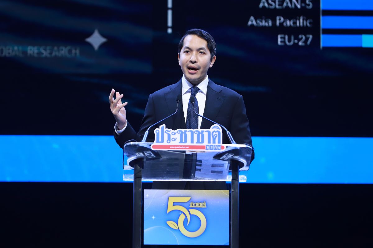 สันติธาร ชี้ไทยต้องเปลี่ยนเครื่องยนต์ใหม่ฝ่าคลื่นยักษ์ใหม่ 3 ระลอก